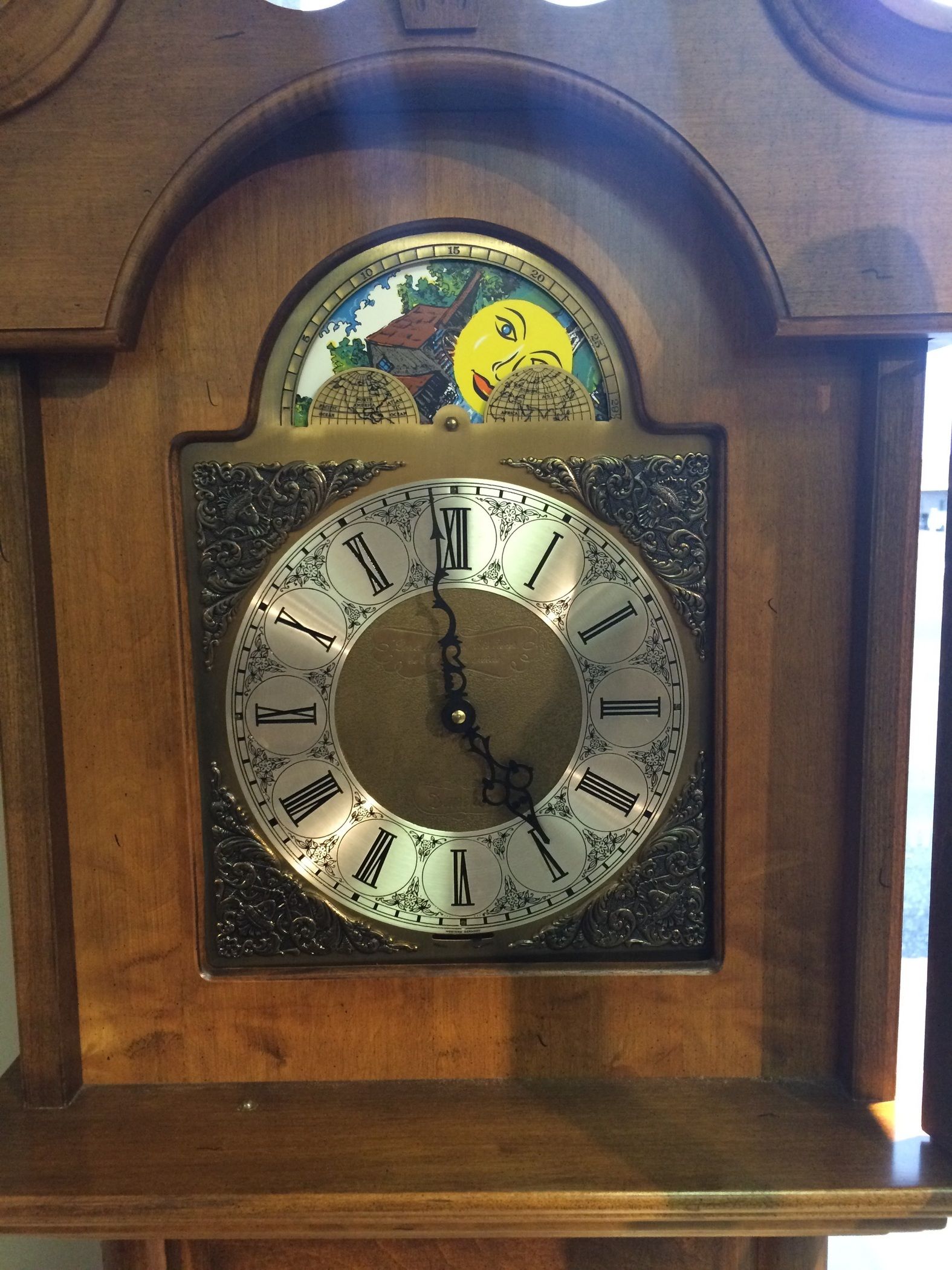 DANEKER GRANDMOTHER CLOCK Allegheny Furniture Consignment