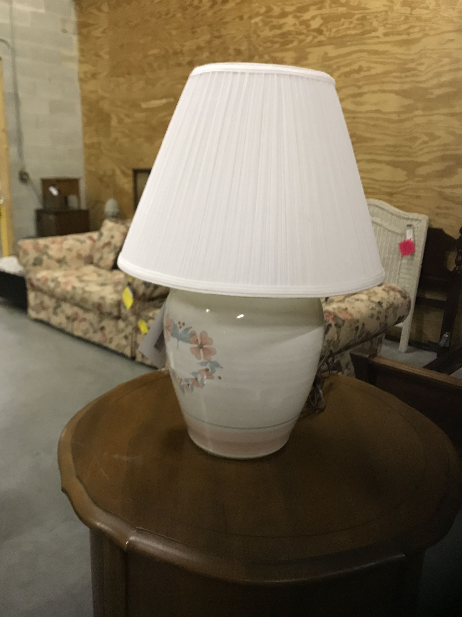 CERAMIC VASE LAMP Allegheny Furniture Consignment