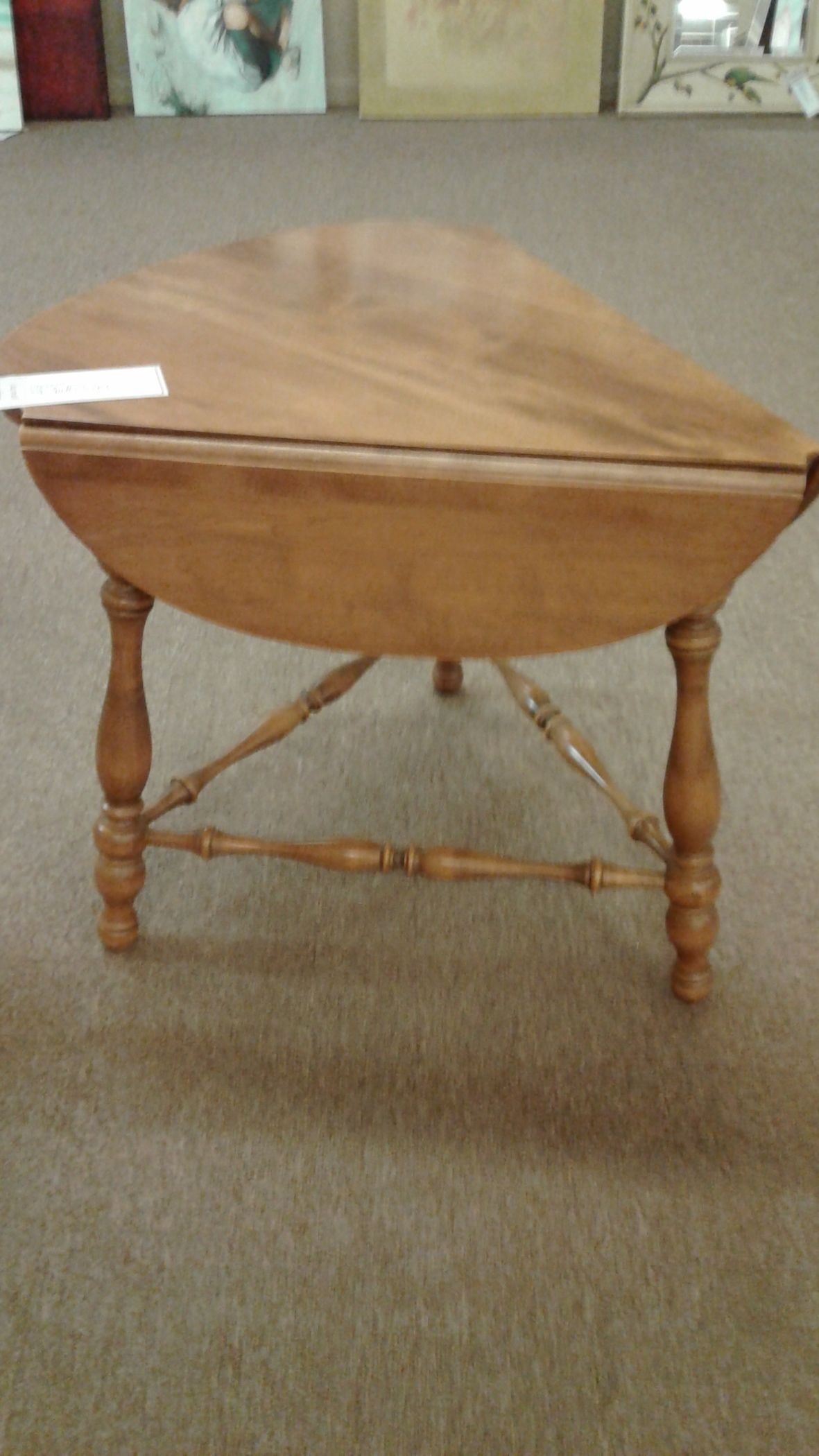 ETHAN ALLEN DROP LEAF ENDTABLE Delmarva Furniture Consignment