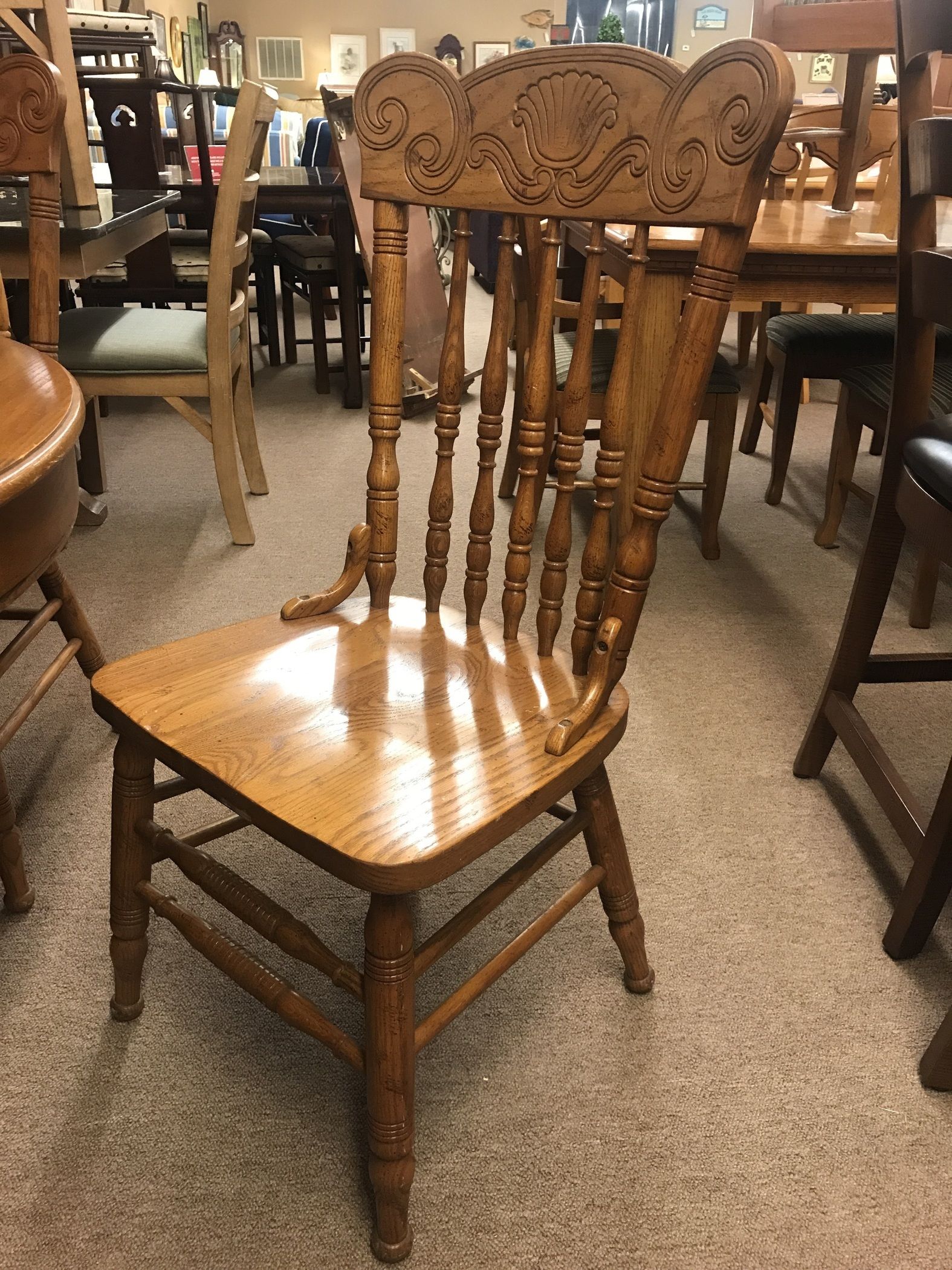 Dining round inspiration table tables chairs redo before rooms almost traditional light decor inspirations chandelier tufted wooden formal decorating living OAK KELLER DINING ROOM SET | Delmarva Furniture Consignment