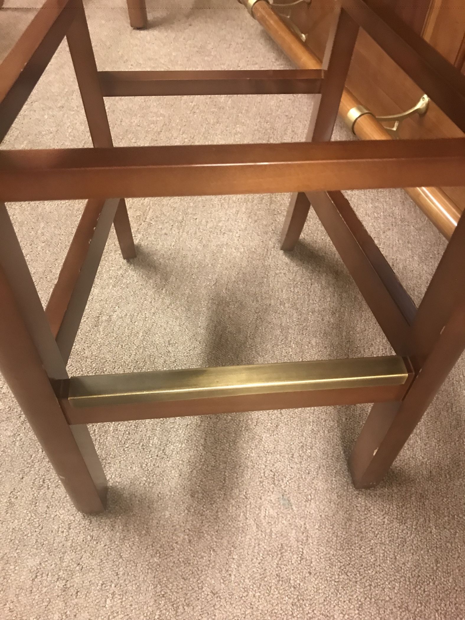 BRUNSWICK BAR W/ 2 STOOLS | Delmarva Furniture Consignment