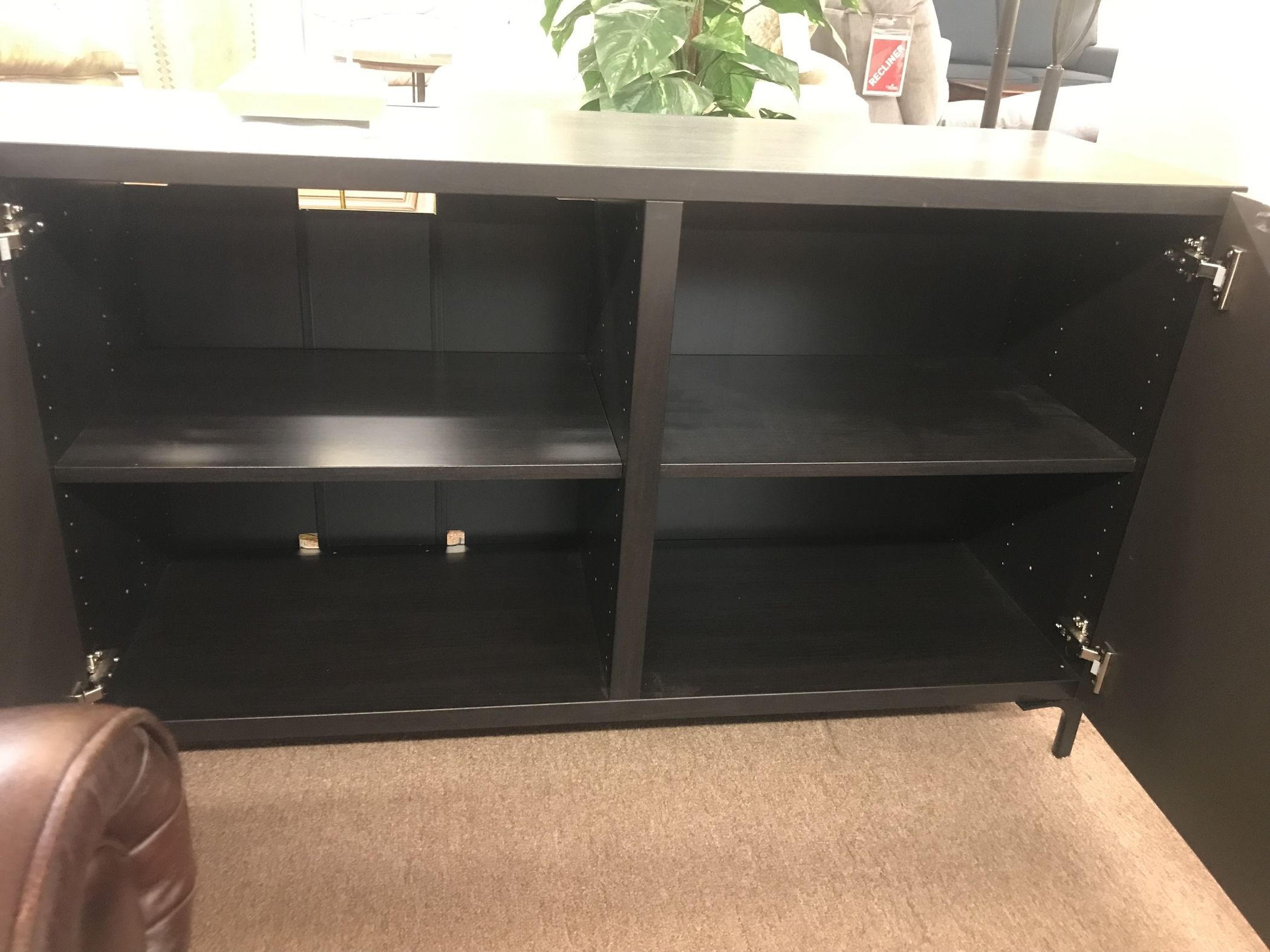 GREY IKEA TV CONSOLE Delmarva Furniture Consignment