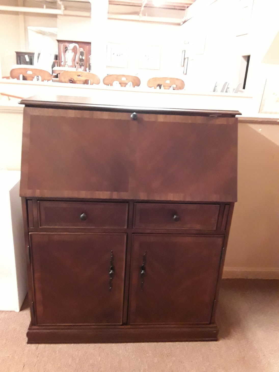 ASHLEY SECRETARY DESK | Delmarva Furniture Consignment