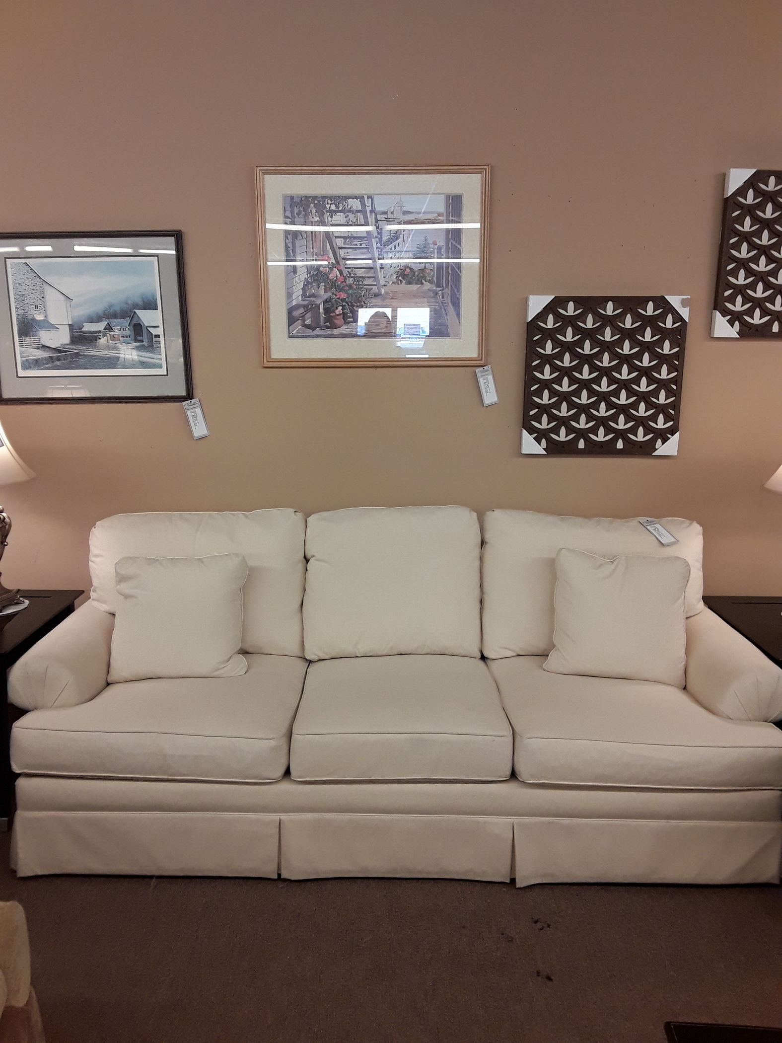 KINCAID SUNBRELLA FABRIC SOFA Delmarva Furniture Consignment