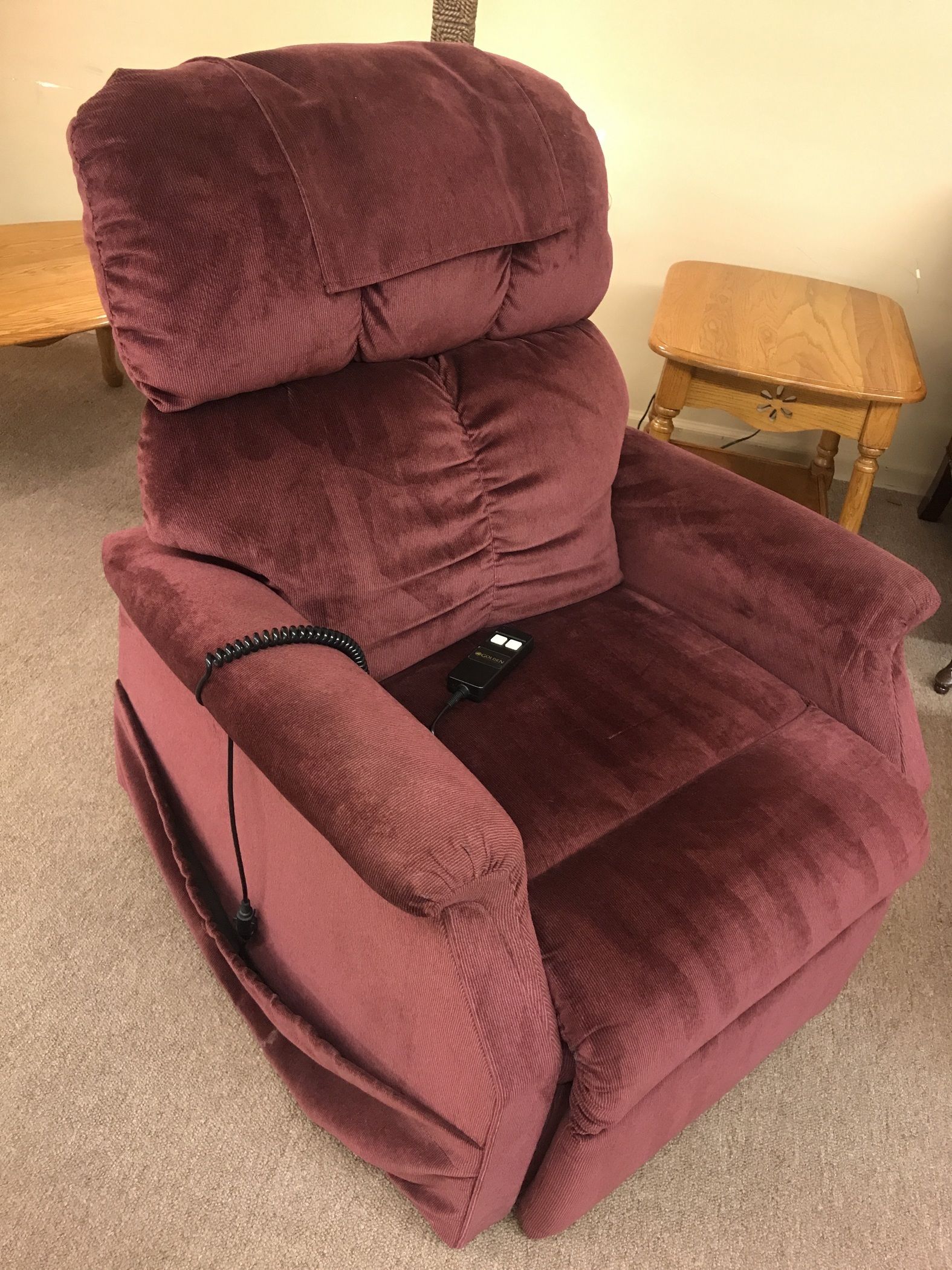 GOLDEN POWER LIFT RECLINER Delmarva Furniture Consignment