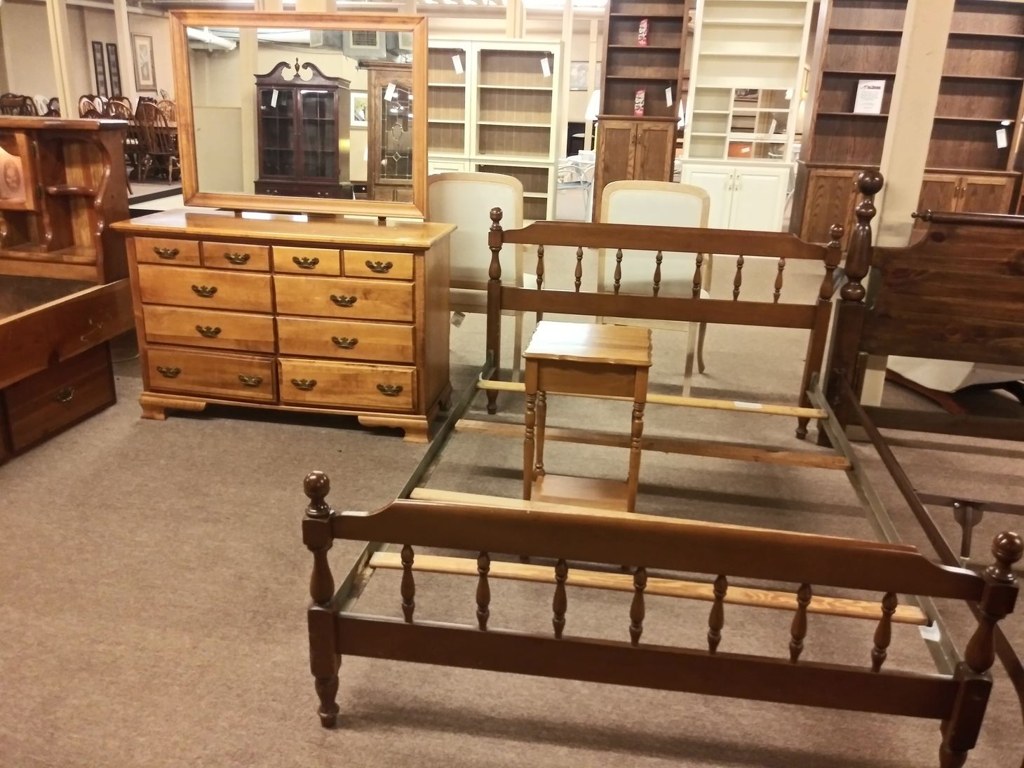 FOREST SOLID MAPLE BED SET Delmarva Furniture Consignment