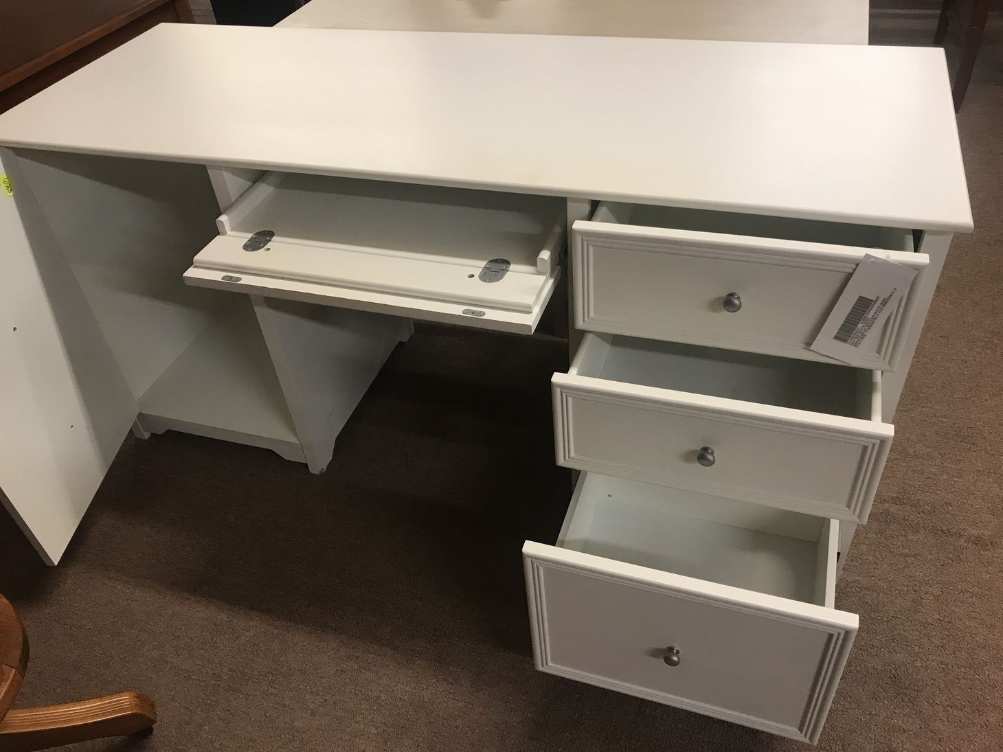 WAYFAIR WHITE DESK Delmarva Furniture Consignment