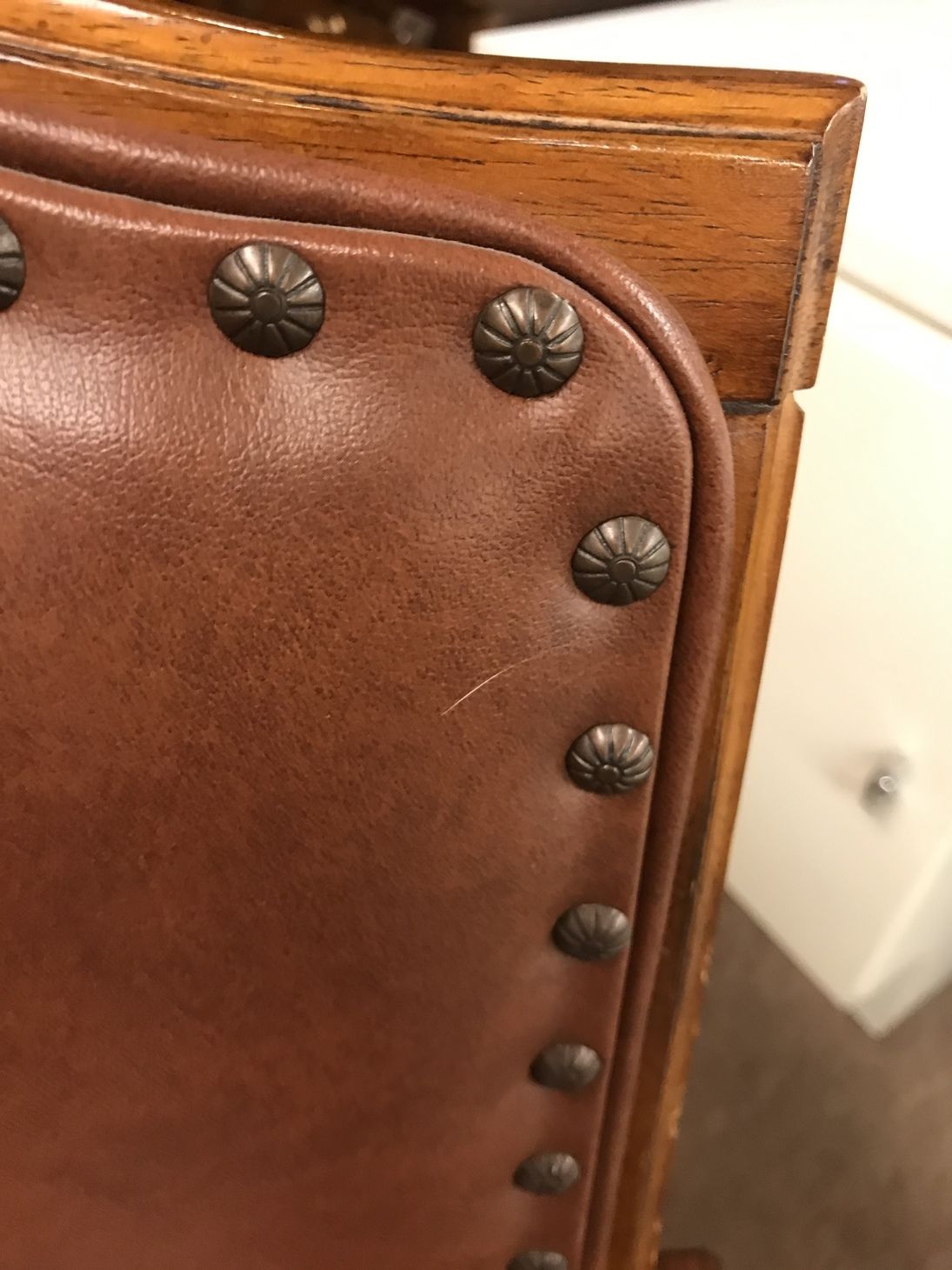 ASHLEY LEATHER DESK CHAIR | Delmarva Furniture Consignment