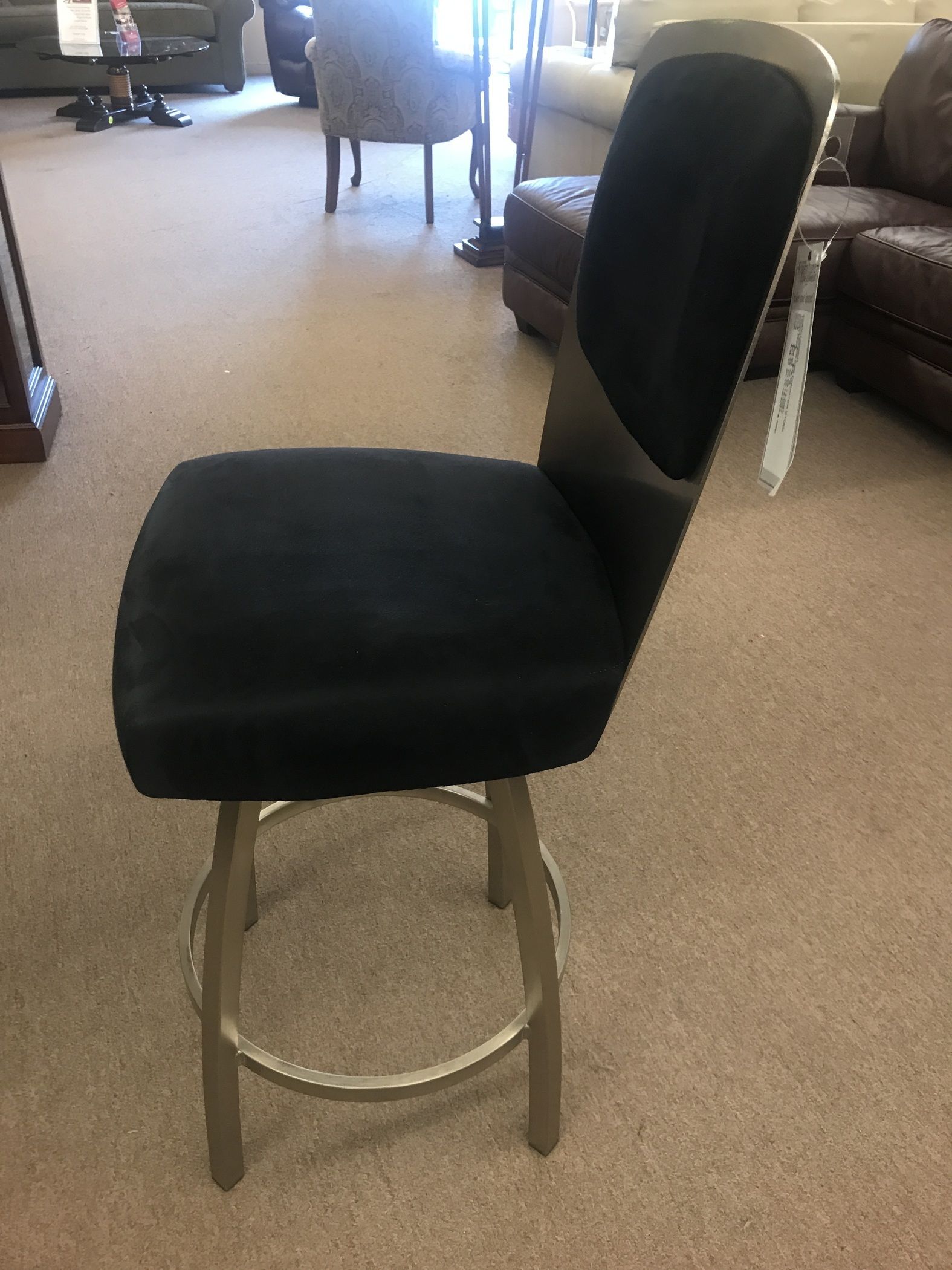 TRICA STANLESS COUNTER STOOL Delmarva Furniture Consignment