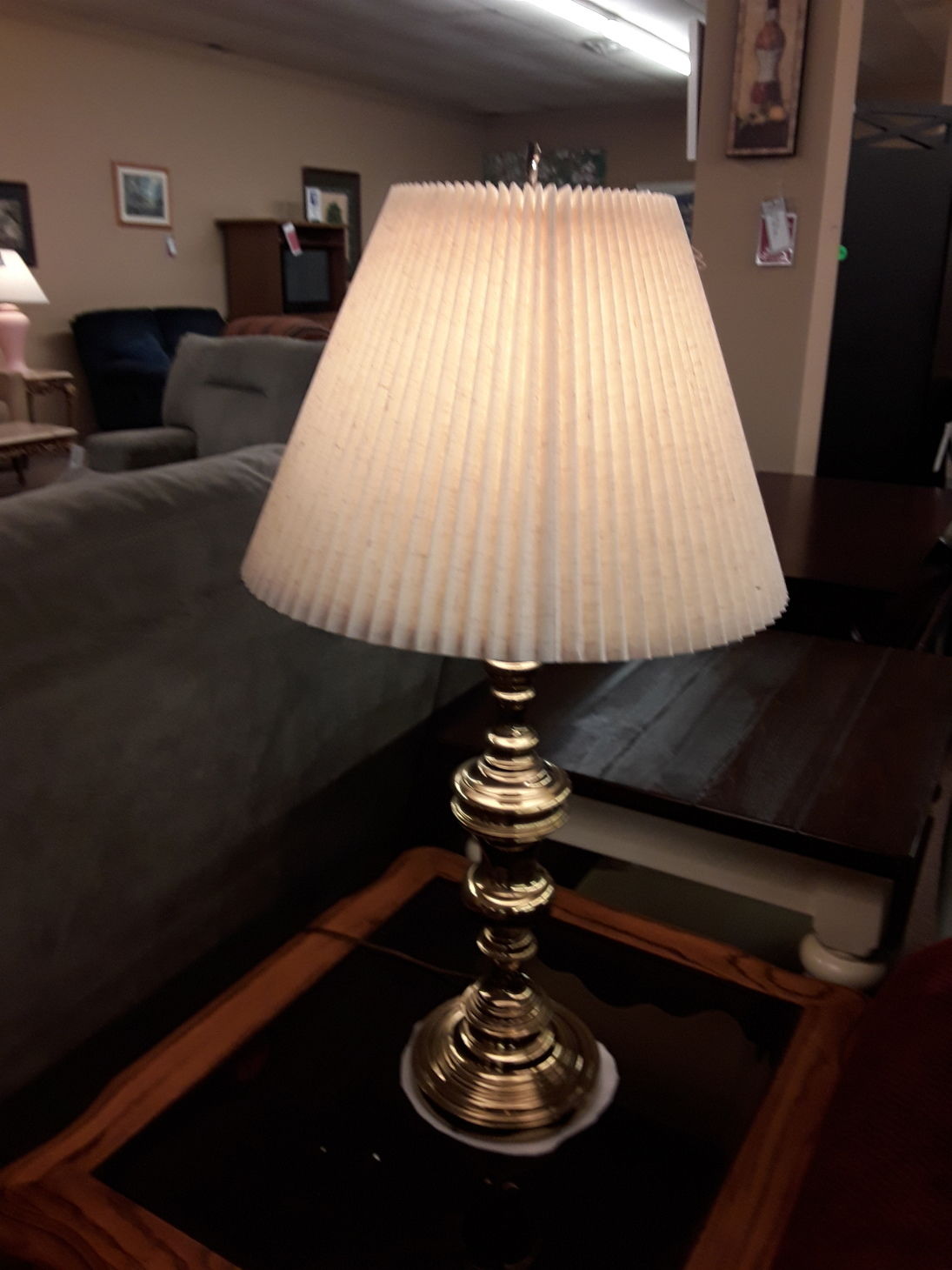 PR SOLID BRASS LAMPS Delmarva Furniture Consignment